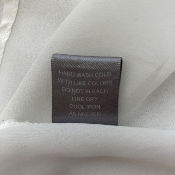 White Front Ruffle Tank - Picture 5 of 6